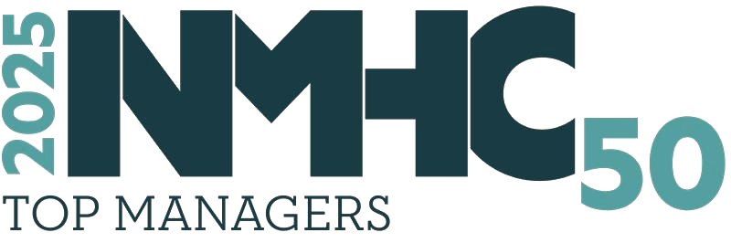 Hawthorne Residential Partners NMHC 50 Top Managers award logo 2025